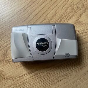 Kodak Advantix C300 Silver and Light Gray Compact Camera (Untested)
